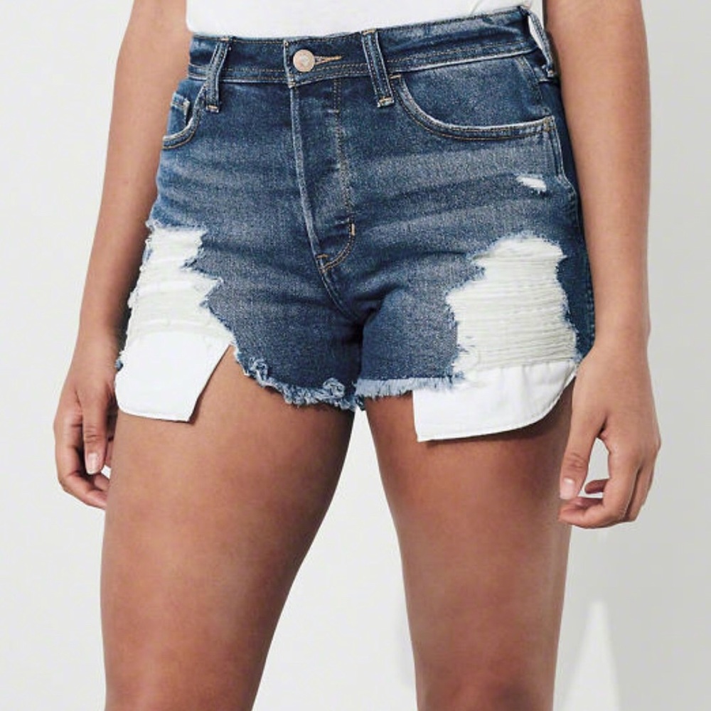 Hollister High Rise Boyfriend Shorts NWOT